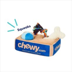 Frisco Chewy Box Hide & Seek Puzzle Plush Squeaky Dog Toy -Pet Toys Store 152808 PT3. AC SS1800 V1695671029