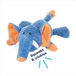 Frisco Corduroy Plush Squeaking Elephant Dog Toy -Pet Toys Store 152830 PT2. AC SS1800 V1692020083
