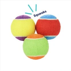 Frisco Fetch Squeaking Colorful Tennis Ball Dog Toy -Pet Toys Store 152846 PT2. AC SS1800 V1691776638