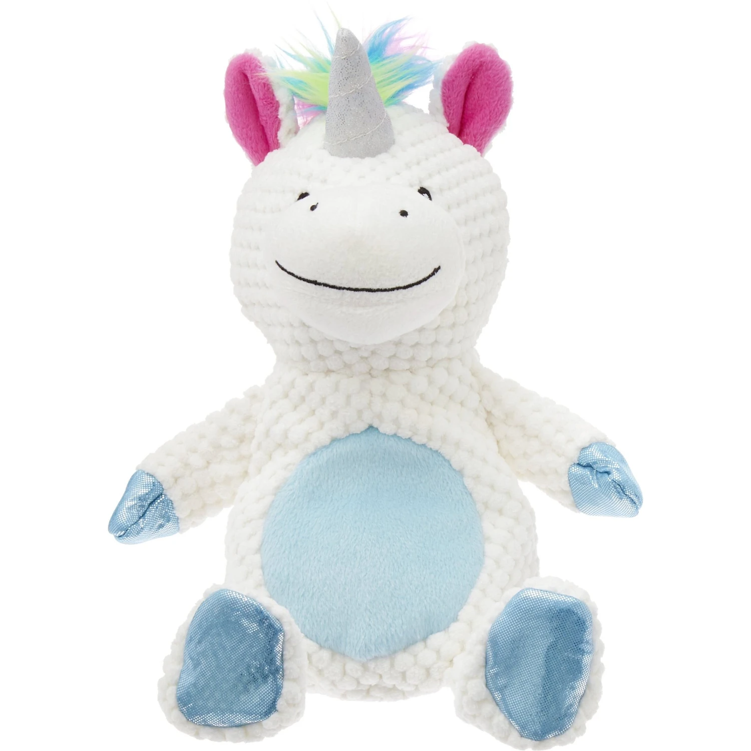 Frisco Unicorn Textured Plush Squeaky Dog Toy 3 Frisco Unicorn Textured Plush Squeaky Dog Toy