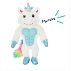 Frisco Unicorn Muscle Plush Squeaky Dog Toy -Pet Toys Store 174717 PT2. AC SS1800 V1695748897