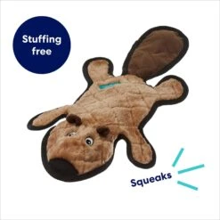 Frisco Beaver Stuffing-Free Flat Plush Squeaky Dog Toy 10 Frisco Beaver Stuffing-Free Flat Plush Squeaky Dog Toy -Pet Toys Store 174729 PT2. AC SS1800 V1695670690