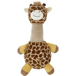 Frisco Giraffe Bobberz Plush Squeaky Dog Toy