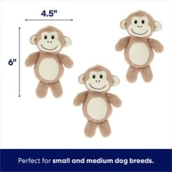 Frisco Monkeys In Tree Hide & Seek Puzzle Plush Squeaky Dog Toy 11 Frisco Monkeys In Tree Hide & Seek Puzzle Plush Squeaky Dog Toy -Pet Toys Store 174759 PT2. AC SS1800 V1698345476