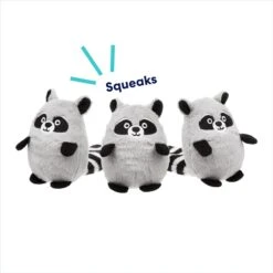 Frisco Trash Can & Raccoons Hide & Seek Puzzle Plush Squeaky Dog Toy Refills -Pet Toys Store 174766 PT2. AC SS1800 V1691783908