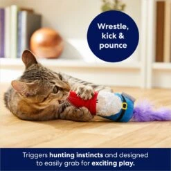 Frisco Mythical Mates Gnome Plush Kicker Cat Toy With Catnip -Pet Toys Store 206355 PT5. AC SS1800 V1686579084