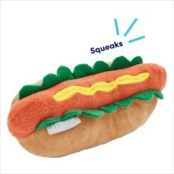 Frisco Hotdog Plush Squeaky Dog Toy -Pet Toys Store 213820 PT2. AC SS1800 V1695748894