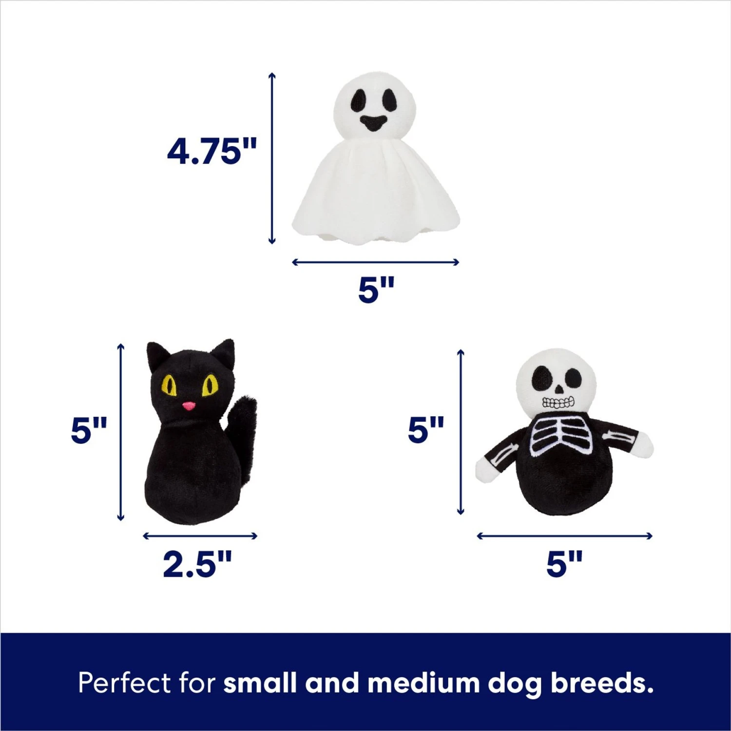 Frisco Halloween Haunted Shack Hide & Seek Puzzle Plush Squeaky Dog Toy 5 Frisco Halloween Haunted Shack Hide & Seek Puzzle Plush Squeaky Dog Toy - Image 3