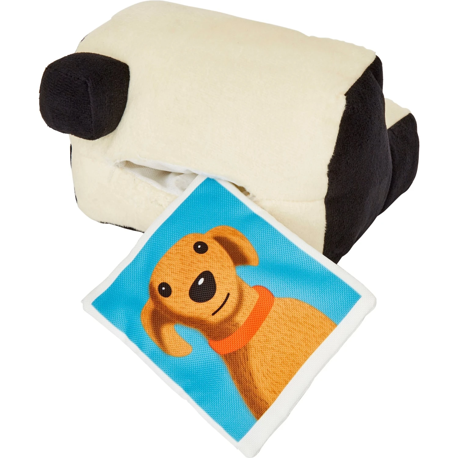 Frisco Retro Camera 2-in-1 Rip For Surprise Plush Squeaky Dog Toy 3 Frisco Retro Camera 2-in-1 Rip For Surprise Plush Squeaky Dog Toy