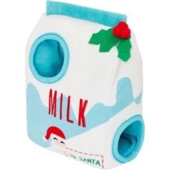 Frisco Holiday Milk & Gingerbread Cookies Hide & Seek Puzzle Plush Squeaky Dog Toy -Pet Toys Store 233262 PT3. AC SS1800 V1600882557