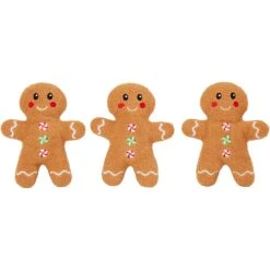 Frisco Holiday Milk & Gingerbread Cookies Hide & Seek Puzzle Plush Squeaky Dog Toy -Pet Toys Store 233262 PT4. AC SS1800 V1601014290