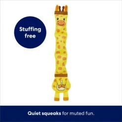 Frisco Giraffe Ballistic Nylon Stuffing-Free Squeaky Dog Toy -Pet Toys Store 233611 PT2. AC SS1800 V1695748358