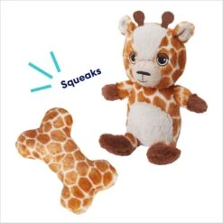 Frisco Giraffe Plush Squeaky Puppy Toy -Pet Toys Store 245914 PT2. AC SS1800 V1695761019