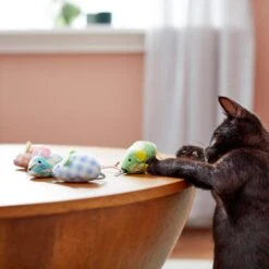 Frisco Easter Mice Cat Toy With Catnip, 4 Count -Pet Toys Store 248051 PT5. AC SS1800 V1608766684