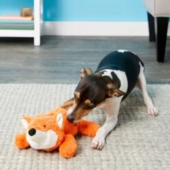 Frisco Monkey Plush Squeaky Dog Toy & Frisco Fox Plush Squeaky Dog Toy -Pet Toys Store 255597 PT4. AC SS1800 V1602702976