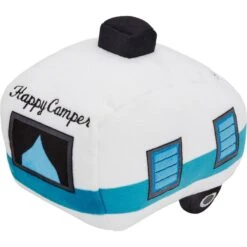 Frisco Road Trip Happy Camper Plush Squeaky Dog Toy -Pet Toys Store 261991 PT2. AC SS1800 V1619791988