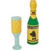 Frisco Champagne & Flute Latex Squeaky Dog Toy -Pet Toys Store 264430 MAIN. AC SS1800 V1618924048