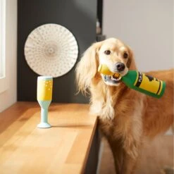 Frisco Champagne & Flute Latex Squeaky Dog Toy -Pet Toys Store 264430 PT3. AC SS1800 V1619473959