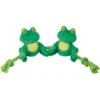 Frisco Magic Frog Plush With Rope Squeaky Dog Toy -Pet Toys Store 265606 MAIN. AC SS1800 V1620918737
