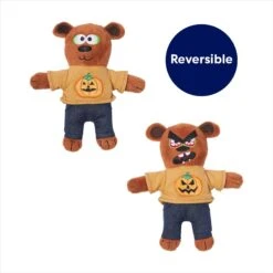 Frisco Halloween Good Bear, Bad Bear Reversible Plush Cat Toy With Catnip 9 Frisco Halloween Good Bear, Bad Bear Reversible Plush Cat Toy With Catnip -Pet Toys Store 270299 PT2. AC SS1800 V1689878868