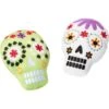 Frisco Halloween Day Of The Dead Sugar Skull Plush Squeaky Dog Toy, 2 Count -Pet Toys Store 270443 MAIN. AC SS1800 V1624071211