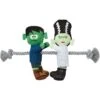 Frisco Halloween Frankenstein & Bride Plush With Rope Squeaky Dog Toy -Pet Toys Store 270496 MAIN. AC SS1800 V1624071197