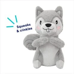 Frisco Camping Squirrel Plush Squeaky Dog Toy -Pet Toys Store 271001 PT2. AC SS1800 V1686579152