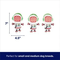 Frisco Holiday Rocket Ship Hide & Seek Puzzle Plush Squeaky Dog Toy -Pet Toys Store 287101 PT2. AC SS1800 V1695670721