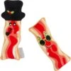 Frisco Holiday Bacon Plush Squeaky Dog Toy, 2 Count -Pet Toys Store 287143 MAIN. AC SS1800 V1632775965