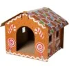 Frisco Holiday Gingerbread House Cardboard Cat House Cat Toy -Pet Toys Store 287289 MAIN. AC SS1800 V1694812849