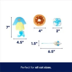 Frisco Holiday 8 Days Of Hanukkah Cardboard Calendar With Toys For Cats -Pet Toys Store 287301 PT2. AC SS1800 V1695045711