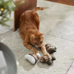 Frisco Mittens & Hat Plush Cat Toy With Catnip, 3 Count -Pet Toys Store 287361 PT3. AC SS1800 V1632775954