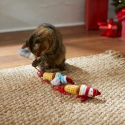 Frisco Holiday Santa & Snowman Ice Cream Cones Plush Cat Toy With Catnip, 2 Count 7 Frisco Holiday Santa & Snowman Ice Cream Cones Plush Cat Toy With Catnip, 2 Count -Pet Toys Store 287373 PT3. AC SS1800 V1632776424