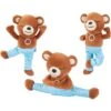 Frisco New Year, New Me Namaste Bear Plush Cat Toy With Catnip