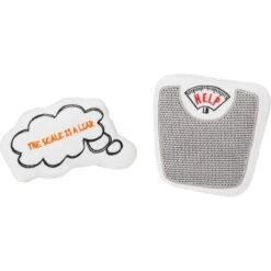 Frisco Scale & Message Bubble Plush Cat Toy With Catnip, 2 Count