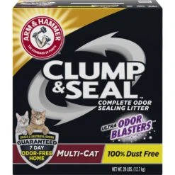 Frisco Plush, Teaser, Ball & Tri-Tunnel Variety Pack Cat Toy With Catnip, 20 Count & Arm & Hammer Litter Clump & Seal Multi-Cat Scented Clumping Clay Cat Litter -Pet Toys Store 293064 PT3. AC SS1800 V1620013628