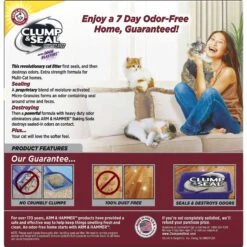 Frisco Plush, Teaser, Ball & Tri-Tunnel Variety Pack Cat Toy With Catnip, 20 Count & Arm & Hammer Litter Clump & Seal Multi-Cat Scented Clumping Clay Cat Litter -Pet Toys Store 293064 PT4. AC SS1800 V1620007036