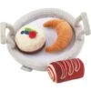 Frisco Brunch Pastry Plate Plush Squeaky Dog Toy -Pet Toys Store 297262 MAIN. AC SS1800 V1642086210