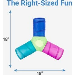 Hartz Delectables Stew Chicken & Tuna Lickable Cat Treat & Frisco Foldable Play Tri-Tunnel Cat Toy -Pet Toys Store 298074 PT5. AC SS1800 V1621266436