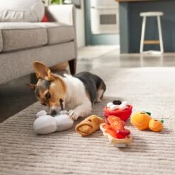 Frisco Lunar New Year Good Fortune Food Plush Squeaky Dog Toy -Pet Toys Store 298883 PT3. AC SS1800 V1640269293