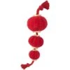 Frisco Lunar New Year Lantern Plush With Rope Squeaky Dog Toy