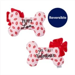 Frisco Valentine My First Valentine's Bone Reversible Plush Squeaky Dog Toy 9 Frisco Valentine My First Valentine's Bone Reversible Plush Squeaky Dog Toy -Pet Toys Store 298945 PT2. AC SS1800 V1703016817