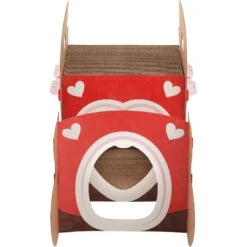 Frisco Valentine Love Carriage Cardboard Cat House, 2-Story -Pet Toys Store 301565 PT2. AC SS1800 V1637694179