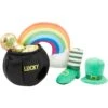 Frisco St. Patrick's Pot Of Gold Hide & Seek Puzzle Plush Squeaky Dog Toy -Pet Toys Store 303130 MAIN. AC SS1800 V1641230381