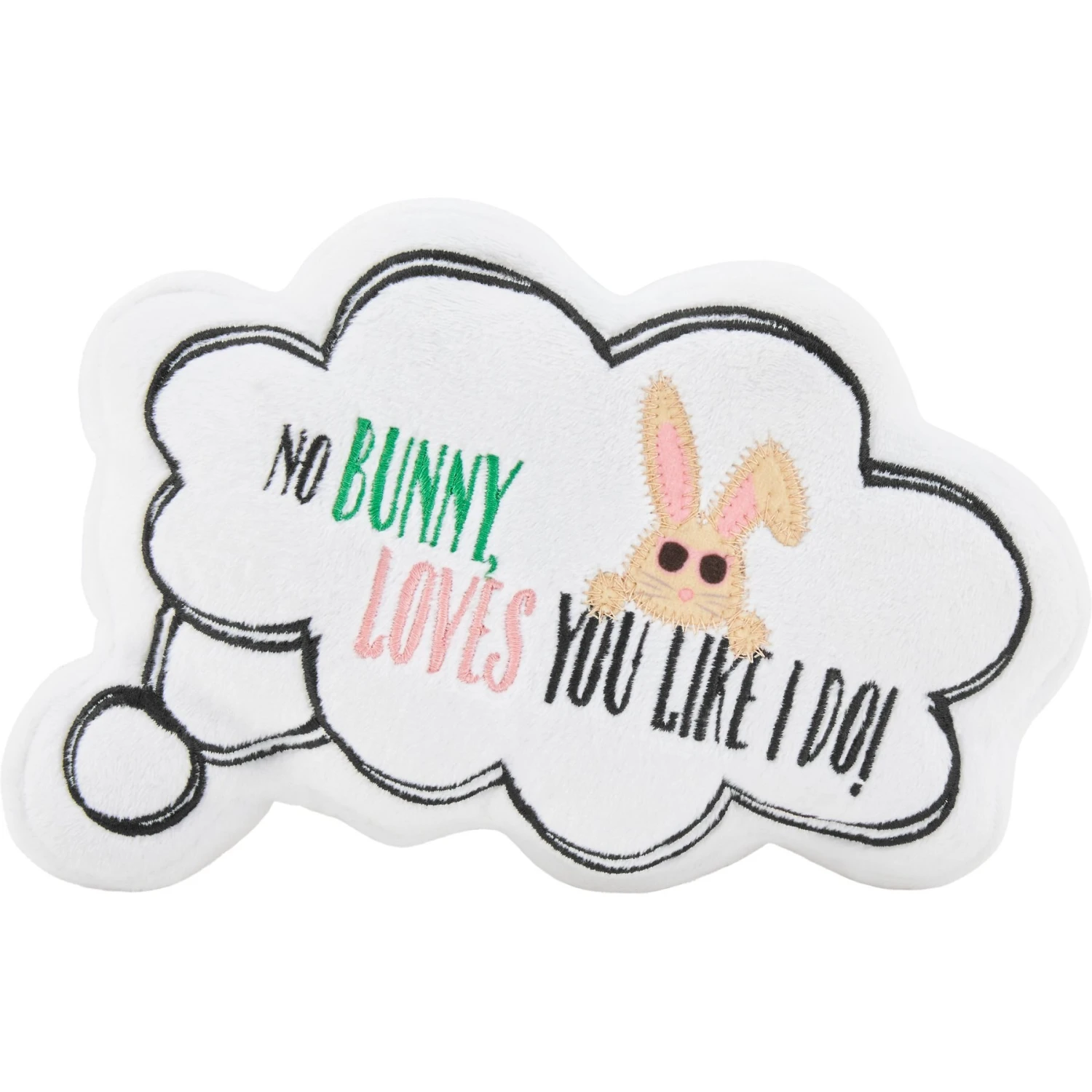 Frisco Easter Message Bubble Plush Squeaky Dog Toy 5 Frisco Easter Message Bubble Plush Squeaky Dog Toy - Image 3