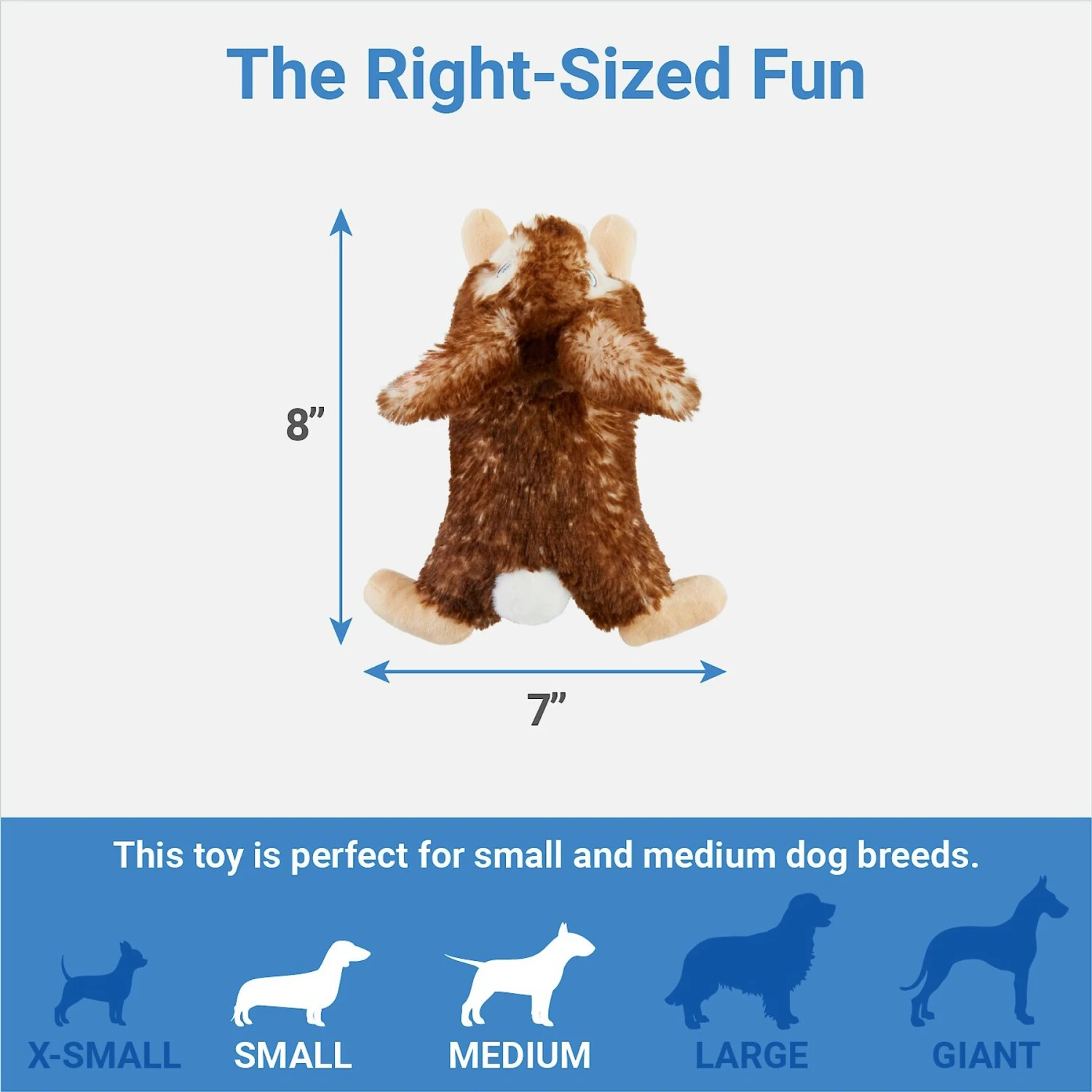 Frisco Realistic Plush Rabbit Plush Dog Toy, Small 4 Frisco Realistic Plush Rabbit Plush Dog Toy, Small - Image 2