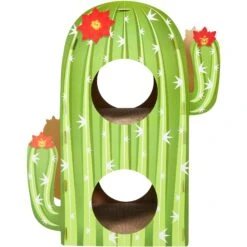 Frisco Cactus Cardboard Cat House, 2-Story -Pet Toys Store 317725 PT2. AC SS1800 V1642088701
