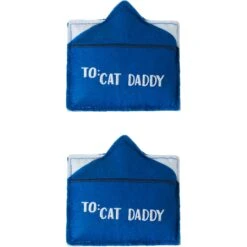 Frisco Father's Day Card Felt Cat Toy With Catnip, 2 Count -Pet Toys Store 327029 PT2. AC SS1800 V1648667377