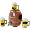 Frisco Beer & Keg Plush Squeaky Dog Toy, 4 Count -Pet Toys Store 327047 MAIN. AC SS1800 V1648667226