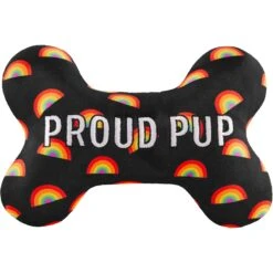 Frisco Pride Proud Pup Bone Plush Squeaky Dog Toy -Pet Toys Store 331638 PT2. AC SS1800 V1649086661